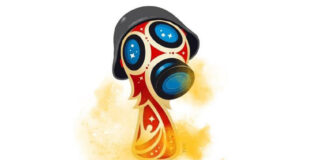 Интернет-пользователи пародируют эмблему ЧМ Мем ЧМ-2018 //Фото с сайта memy.jeja.pl