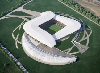 Стадион будет построен Проект стадиона в Ростове-на-Дону // фото с сайта soccerland.ru