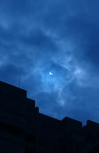 Солнечное затмение в Ростове-на-Дону