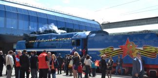 Экскурсия ростовчан на ретро-поезде