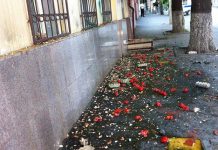 Стихийный митинг прошел перед генконсульством Украины в Ростове