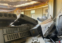 В Ростове в пекарне на 40-летия Победы рухнул потолок