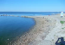 На Центральном пляже Таганрога установят модульный туалет и душ до 1 июня