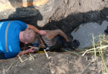 В Ростове рабочего засыпало грунтом в траншее