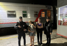 Пассажирка перепутала поезда на станции Кавказская и уехала без детей