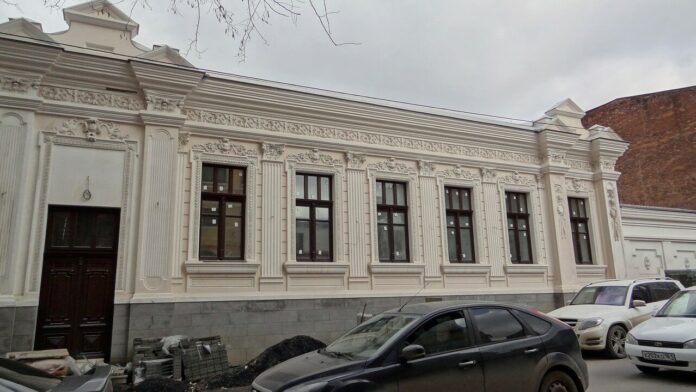 Особняк Герасимова в Ростове во время реконструкции //Фото skyscrapercity.com