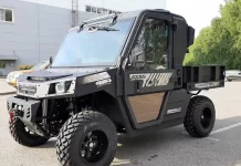 В Ростове-на-Дону Путину продемонстрировали «крайне востребованный» военный вездеход Мотовездеход Desertcross 1000–3 //Фото auto.ru