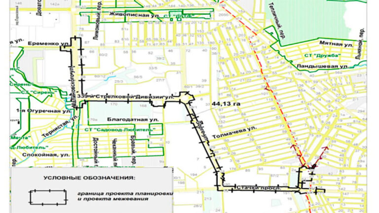 Схема трассировки трамвайной линии от Левенцовки до пл. Мичурина в Ростове-на-Дону //Фото Администрация Ростова-на-Дону