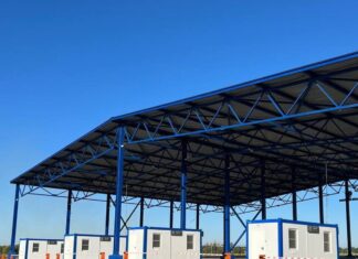 На пункте пропуска «Весело-Вознесенка» установят новый досмотровый комплекс за 190 млн рублей пункт пропуска Ростовская область-ДНР // фото: пресс-служба Минтранса РО