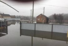 В станице Грушевской введен режим ЧС из-за подтопления