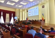 Депутаты донского парламента одобрили новые налоговые льготы для предприятий и организаций Заседание Законодательного собрания Ростовской области //Фото Единая Россия