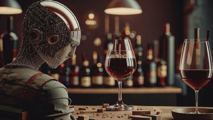 Искусственный интеллект улучшает качество вина при производстве //Иллюстрация: нейросеть Kandinsky