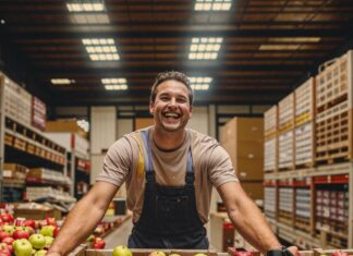 В Ростовской области оборот розничной торговли в 2025 году превысил 2 трлн рублей яблоки // фото: нейросеть сбера