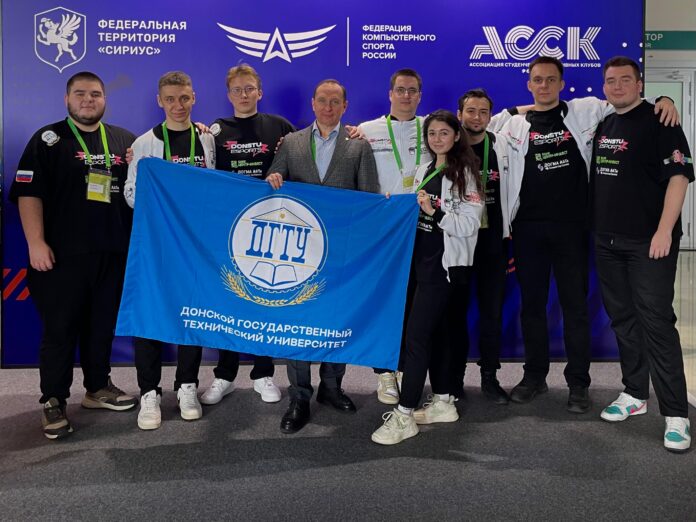 Сборная ДГТУ по киберспорту стала чемпионом Национальной студенческой лиги киберспорта //Фото пресс-службы ДГТУ
