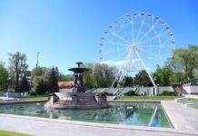 В Ростове завершили реконструкцию фонтана «Атланты»