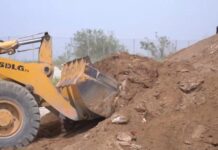 В Ростовской области начали вывоз мазутного песка с полигона мазутный песок // фото: Скриншот видео в Tlegram-канале Михаила Фишкина