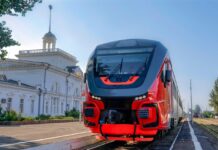 47 поездов задерживаются в Ростовской области после атаки БПЛА рельсовый поезд // фото: пресс-служба СКЖД