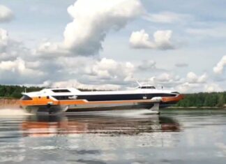 В Ростовскую область доставят второе пассажирское судно «Метеор» судно "Метеор" // фото: Скриншот видео в Telegram-канале "ЦКБ по СПК им. Р. Е. Алексеева"