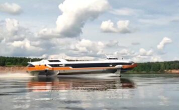 В Ростовскую область доставят второе пассажирское судно «Метеор» судно "Метеор" // фото: Скриншот видео в Telegram-канале "ЦКБ по СПК им. Р. Е. Алексеева"