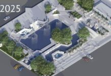 В Ростове остановилась реконструкция фонтана на Ленина дизайн-проект нового фонтана на площади Ленина Александра Ломтева выиграл в голосовании // фото: соцсети Геннадия Крольмана