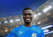 ФК «Ростов» подписал нигерийского вингера Ибрахима Аджасу нигерийский вингер Ибрахим Аджасу // фото: Telegram-канал ФК Ростов