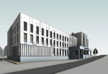 В Красном Сулине появится спортцентр на 466 млн рублей макет нового спортцентра в Красном Сулине // фото: Telegram-канал Юрия Слюсаря