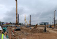 В Ростове начали строить Дворец спорта на стадионе «Труд» на стадионе "Труд" в Ростове начали строить новый Дворец спорта // фото: donland.ru