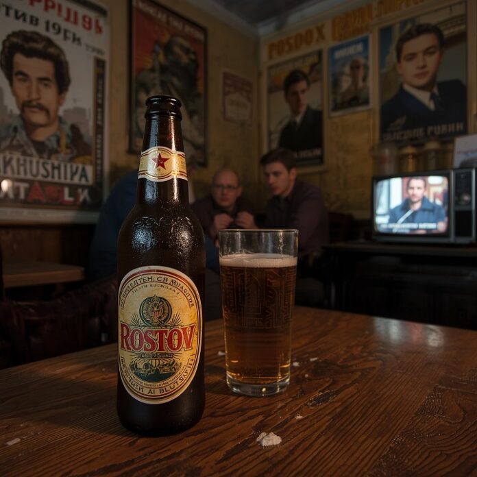 пиво "Свежак Ростов 90-е годы" будет производить "Балтика" // фото: leonardo.ai, нейросеть Леонардо