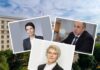 слева направо сверху вниз: министр ЖКХ региона Антонина Пшеничная, министр экономики Дона Павел Павлов, замгубернатора -министр транспорта Алена Беликова вошли в новую команду губернатора // фото: donland.ru