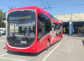 В Ростовской области могут повысить транспортный налог впервые за 17 лет новый троллейбус прибыл в Волгодонск // фото: пресс-служба "Синара -Транспортные машины"