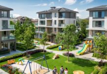 На Дону преобладают компактные семейные жилые комплексы в Ростовской области преобладают ЖК небольшого формата // фото: GigaChat от Сбера