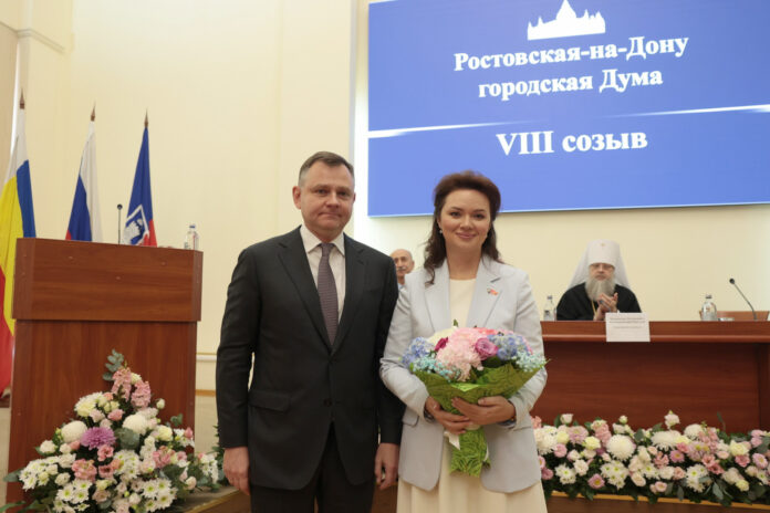 Юрий Слюсарь c Лидией Новосельцевой