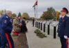 мемориальные доски в "Парке памяти" Тарасовского района // фото: donland.ru