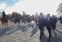 Слюсарь посетил праздничную службу в день Покрова Пресвятой Богородицы