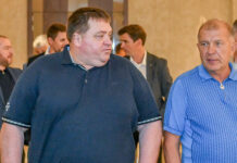 Спортивный директор и руководитель академии покидают ФК «Ростов» Алексей Рыскин (на фото слева) // фото: Денис Бушковский / Матч ТВ