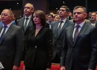 ЮФУ отметил 110-летний юбилей Инна Шевченко и Юрий Слюсарь // фото: пресс-служба ЮФУ