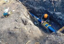 В Чертковском районе строят новый водовод за 2,3 млрд рублей строительство водовода в Чертковском районе // фото: пресс-служба Правительства Ростовской области