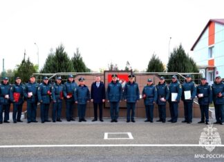На Дон прибыл глава МЧС России Александр Куренков Александр Куренков посетил Донской спасательный центр МЧС // фото: пресс-служба регионального отделения МЧС