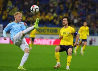 «Ростов» разгромил «Пари НН» в матче Кубка России Матч "Ростов-Пари НН" принес желто-синим победу // фото: телеграм-канал Юрия Слюсаря