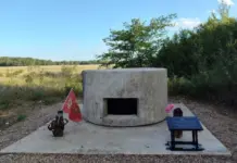 В Ростовской области поисковики обнаружили на дне реки уникальный военный ДОТ ДОТ времен Великой Отечественной войны //Фото поисковый отряд "Память"