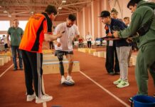 Ростовчане завоевали три призовых места на фестивале «Спорт без барьеров» Соревнование в категории «Функциональные протезы голени» на фестивале «Спорт без барьеров» //Фото от пресс-службы ГК «Спорт без барьеров»