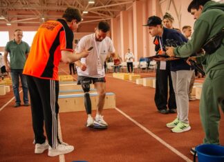 Ростовчане завоевали три призовых места на фестивале «Спорт без барьеров» Соревнование в категории «Функциональные протезы голени» на фестивале «Спорт без барьеров» //Фото от пресс-службы ГК «Спорт без барьеров»