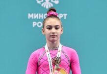 Ростовская гимнастка выиграла первенство России по спортивной гимнастике среди юниорок Алина Ярина// Фото с сайта Федерации гимнастики России
