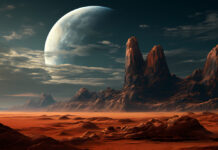 Ученые ЮФУ вырастили ячмень в марсианской почве Марс // фото: Сгенерировано ИИ Freepik на сайте Freepik