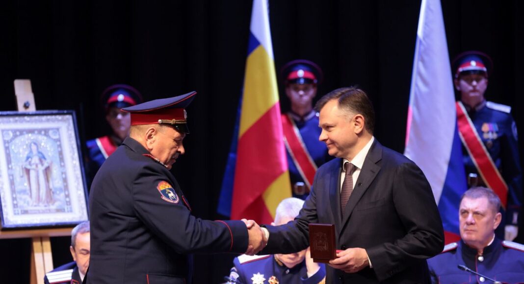 Луганский казачий округ вошел в состав Всевеликого войска Донского //Фото пресс-службы Правительства Ростовской области