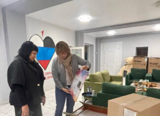 В Горловку доставили гуманитарный груз из Ростова-на Дону