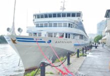 Спрос на круизы в Ростове-на-Дону вырос на 50% по итогам 2025 года Круизный лейнер «Александра (Т.Г.Шевченко)» //Фото Олег Китаев, Рускруиз