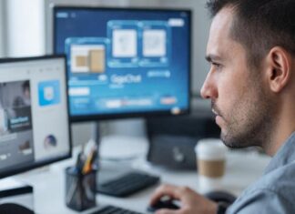 Спрос на сотрудников с навыками ИИ в Ростовской области вырос на 85% Сотрудник работает с GigaCaht //Фото: нейросеть Сбера ГигаЧат