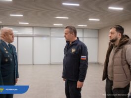 Министр транспорта России и глава Росавиации проверили готовность аэропорта «Платов» к открытию Министр транспорта России и глава Росавиации проверили готовность аэропорта «Платов» к открытию //Фото Министерство транспорта России