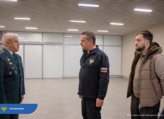 Министр транспорта России и глава Росавиации проверили готовность аэропорта «Платов» к открытию Министр транспорта России и глава Росавиации проверили готовность аэропорта «Платов» к открытию //Фото Министерство транспорта России